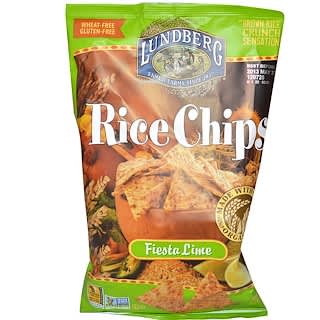 Lundberg, Rice Chips, Fiesta Lime, 6 oz (170 g)