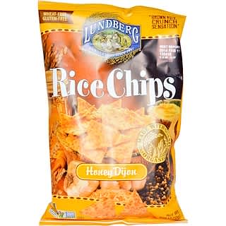 Lundberg, Rice Chips, Honey Dijon, 6 oz (170 g)