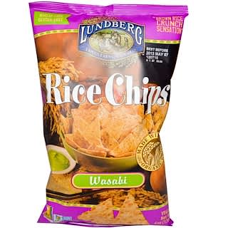 Lundberg, Rice Chips, Wasabi, 6 oz (170 g)