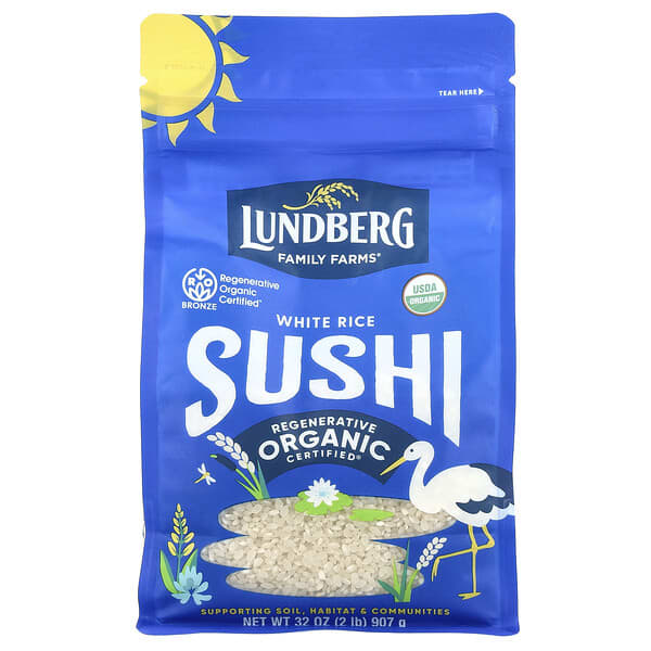 Lundberg, 有機白米壽司，32 盎司（907 克）