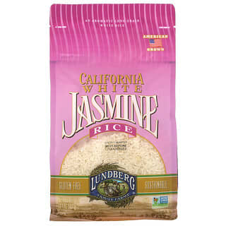 Lundberg, California White Jasmine Rice, 2 lbs (907 g)