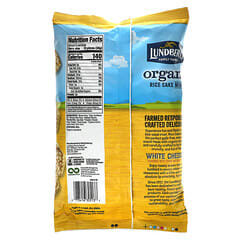 Lundberg, Minis de pastel de arroz orgánico, Cheddar blanco, 142 g (5 oz)