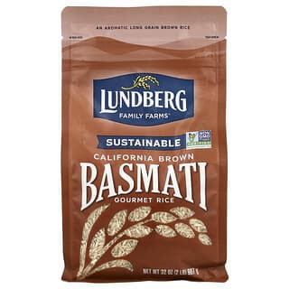 Lundberg, Riz basmati brun californien Gourmet, 907 g