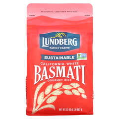 Lundberg, California White Basmati Gourmet Rice, 32 oz (907 g)