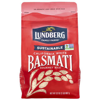 Lundberg, Arroz basmati blanco de California, 907 g (32 oz)