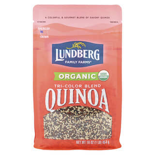 Lundberg, Organic Quinoa, Tri-Color Blend, 16 oz (454 g)