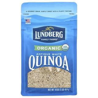 Lundberg, Quinua blanca antigua orgánica, 454 g (1 lb)