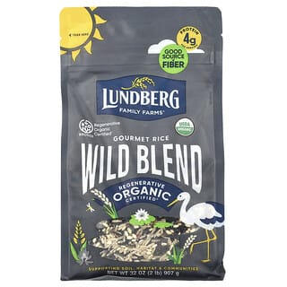 Lundberg, Mistura de Arroz Selvagem Orgânico, 907 g (2 lb)