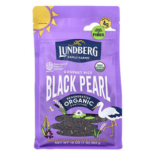 Lundberg, Organic Black Pearl Gourmet Rice, 1 lb (454 g)
