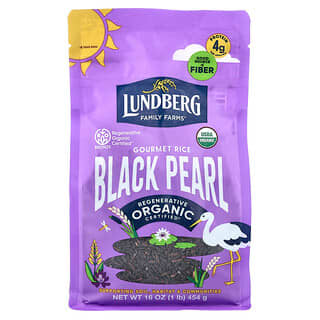 Lundberg, Organic Black Pearl Gourmet Rice, 16 oz (454 g)