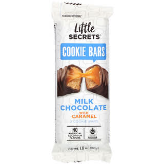 Little Secrets, Milk Chocolate Cookie Bar, Caramel, 1.8 oz (50 g)