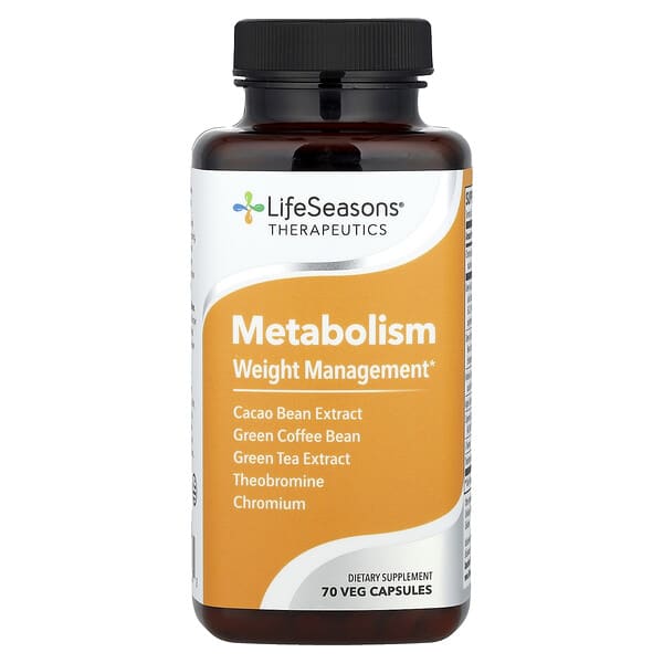 Metabolism, Weight Management, 70 Veg Capsules