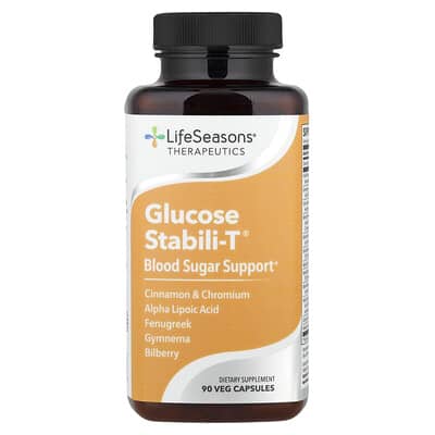 LifeSeasons, Glucose Stabili-T, 90 Vegetarian Capsules