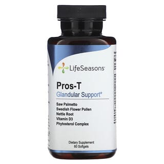 LifeSeasons, Pros-T الدعم الغددي، 60 كبسولة هلامية