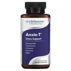 LifeSeasons, Антистрессовое средство Anxie-T, 60 вегетарианских капсул