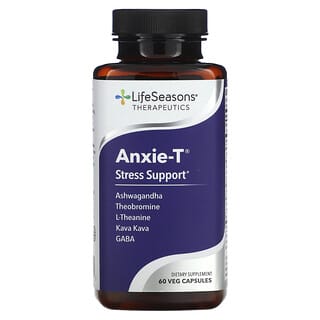 LifeSeasons, Anxie-T, Complément Anti-stress, 60 Capsules Végétariennes