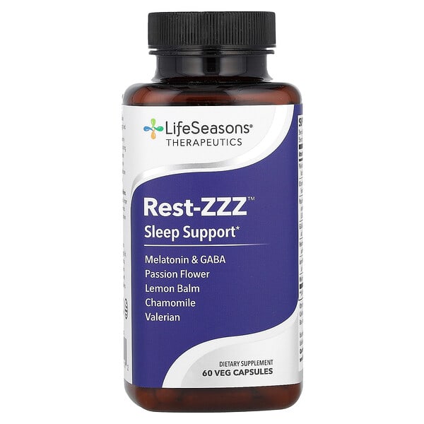 Rest-ZZZ, Sleep Support, 60 Veg Capsules