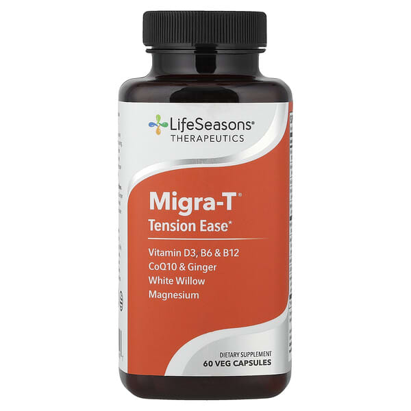 Migra-T®, Tension Ease, 60 Veg Capsules