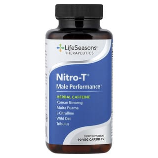 LifeSeasons, Therapeutics, Nitro-T®, Male Performance, 90 Veg Capsules