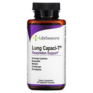 LifeSeasons, Lung Capaci-T, 90 Cápsulas Vegetarianas