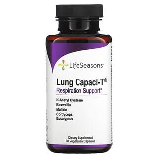 LifeSeasons, Lung Capaci-T, 90 Vegetarian Capsules