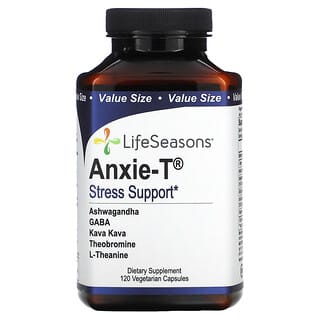 LifeSeasons, Anxie-T（アングシーT）、ストレスサポート、ベジカプセル120粒