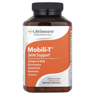 LifeSeasons, Therapeutics, Mobili-T® Joint Support, 208 pflanzliche Kapseln