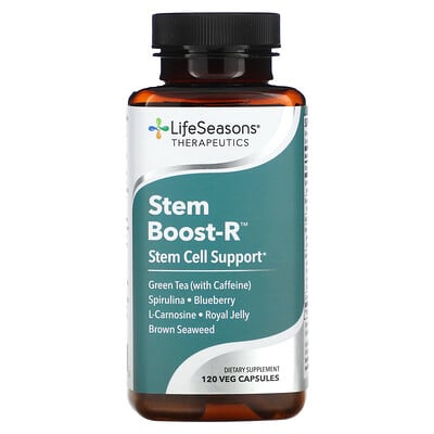 LifeSeasons, Stem Boost-R, 120 Vegetarian Capsules