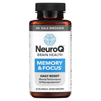 NeuroQ（ニューロQ）ブレインヘルス、記憶力＆集中力、ベジカプセル60粒