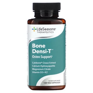 LifeSeasons, Bone Densi-T, Osteo Support, 120 kapsułek roślinnych