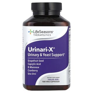 LifeSeasons, Urinari-X® 泌尿健康，180 粒素食膠囊