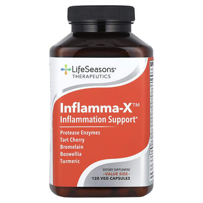 LifeSeasons, Inflamma-X™, 120 Veg Capsules