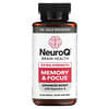 NeuroQ لصحة الدماغ ، والذاكرة والتركيز ، والقوة الإضافية ، 60 كبسولة نباتية