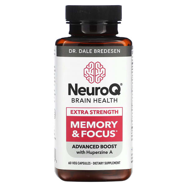 NeuroQ Brain Health, Memory & Focus, 60 Veg Capsules