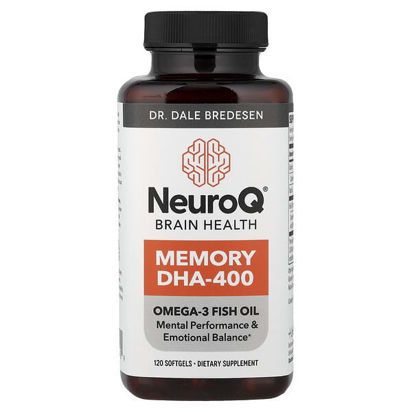 LifeSeasons, NeuroQ® Brain Health, Memory DHA-400, 120 Softgels