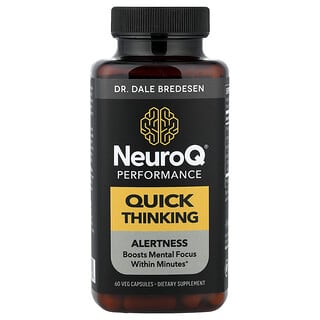 LifeSeasons, NeuroQ Performance, Γρήγορη Σκέψη, 60 Φυτικές Κάψουλες
