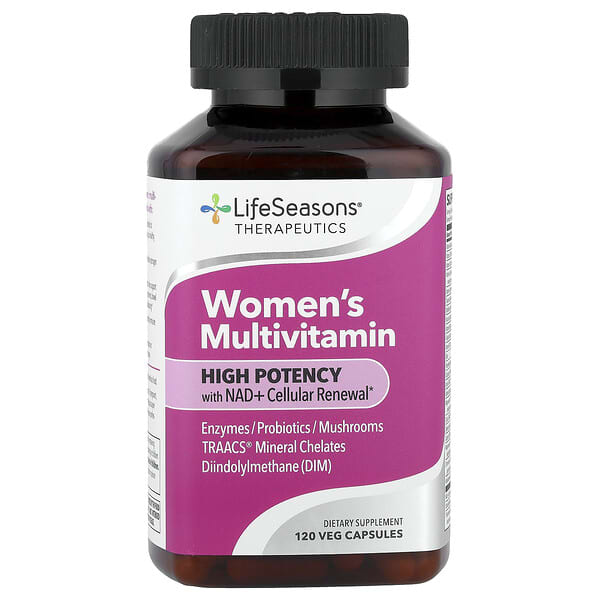 Therapeutics, Women's Multivitamin, High Potency, 120 Veg Capsules