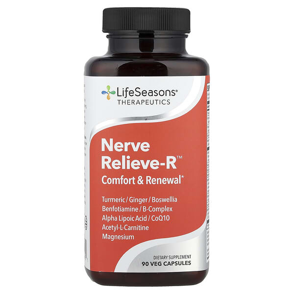 LifeSeasons, Nerve Relieve-R™, 90 Veg Capsules — product photo 1