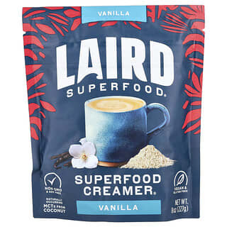 Laird Superfood, Superfood Creamer®, Vainilla, 227 g (8 oz)