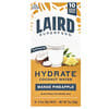 Laird Superfood, 코코넛 워터에 수분 보충, 전해질 드링크 믹스, 망고 파인애플 맛, 1회 제공량 팩 10개, 각 9g(0.3oz)