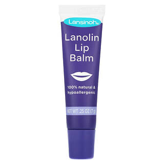 Lansinoh, Lanolin Lip Balm, 0.25 oz (7 g)