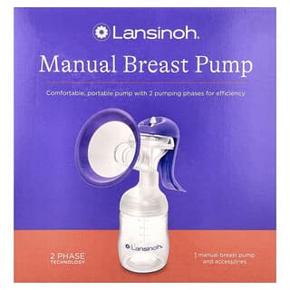 Lansinoh, 手動吸乳器，1 件手動吸奶器和配件
