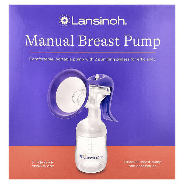 Lansinoh, 手動吸乳器，1 件手動吸奶器和配件