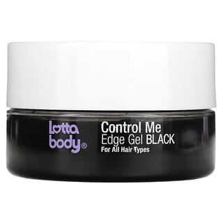 Lottabody, Control Me, Edge Gel, Black, With Coconut & Shea Oils, 2.25 oz (63.7 g)