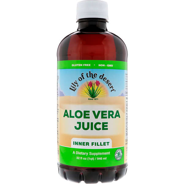 Lily of the Desert, Aloe-vera-Saft, Blattgel, 32 fl oz (946 ml)
