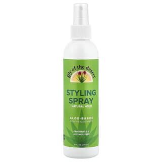 Lily of the Desert, Styling Spray, Natural Hold, Fragrance Free, 8 fl oz (236 ml)