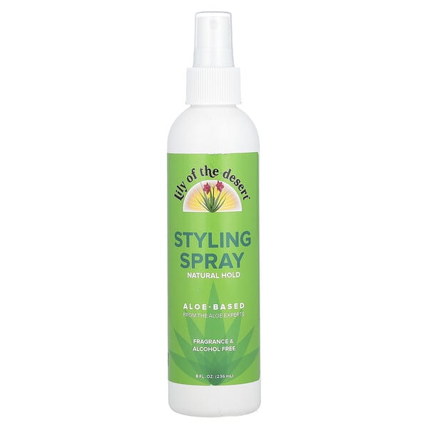 Lily of the Desert, Styling Spray, Natural Hold, Fragrance Free, 8 fl ...