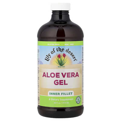 Lily of the Desert, Aloe Vera Gel, Aloe Barbadensis, 16 fl oz (473 ml)