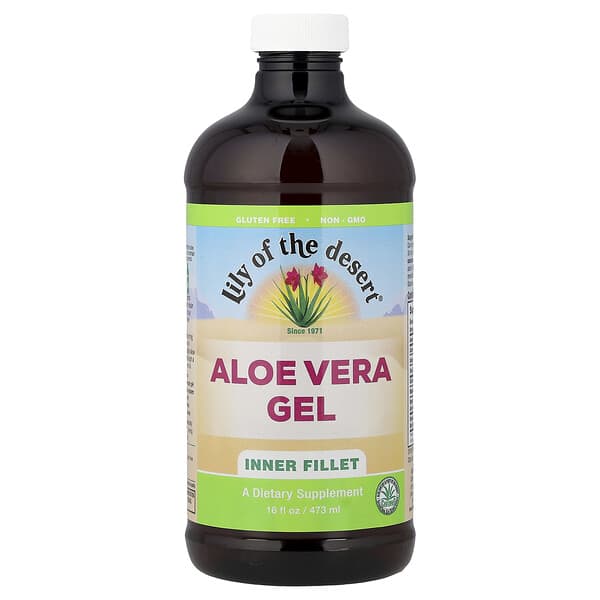 Lily of the Desert, 알로에 베라 젤, 안쪽 필레, 16 fl oz (473 ml)