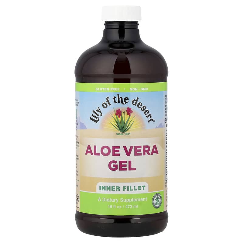 Aloe Vera Gel, Inner Fillet, 16 fl oz (473 ml)